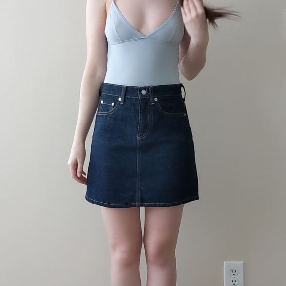 Denim Mini Skirt - Picture 5 of 5